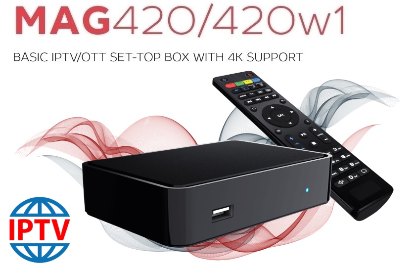 How to setup IPTV on MAG 420 with M3U url?