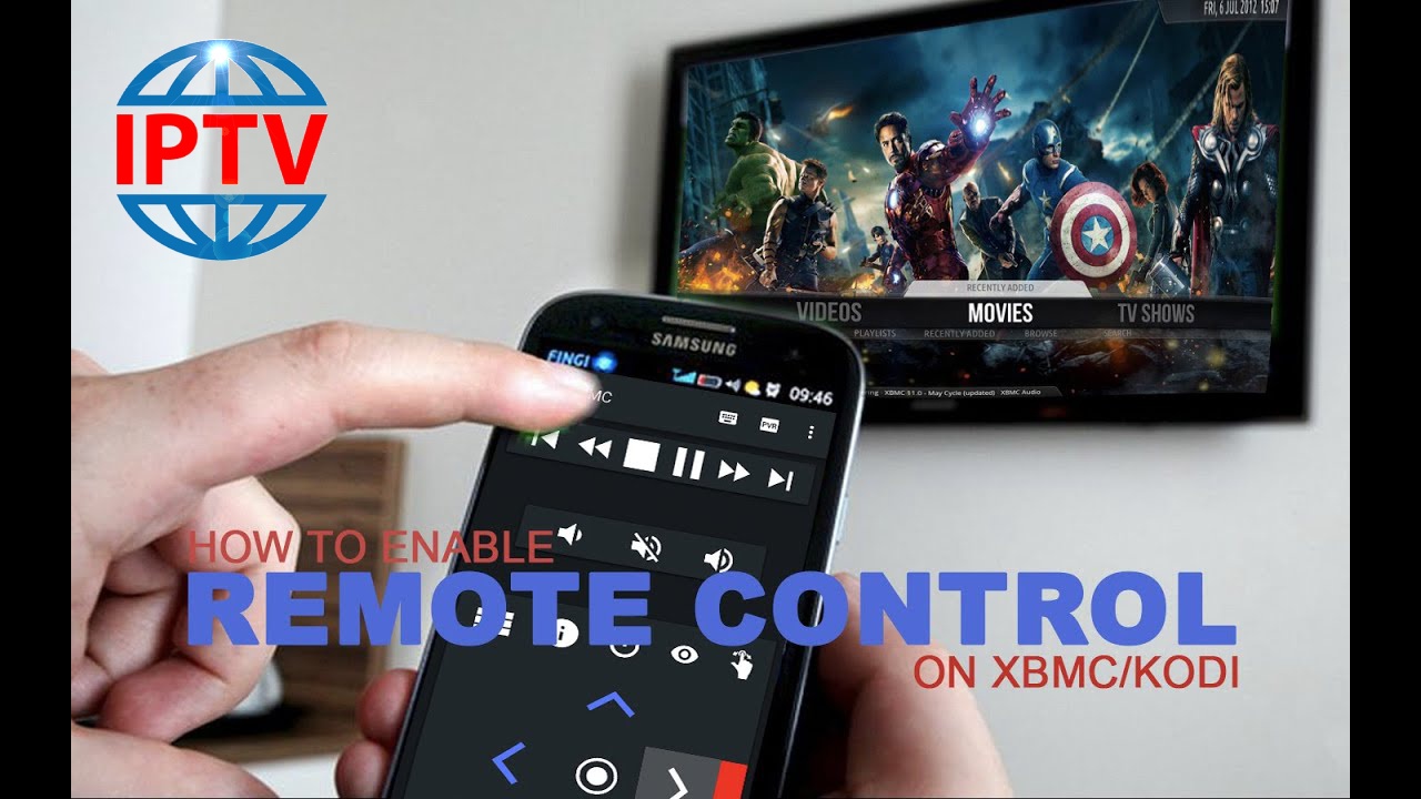 Control KODI remotely by smart phone or tablet (XBMC)?