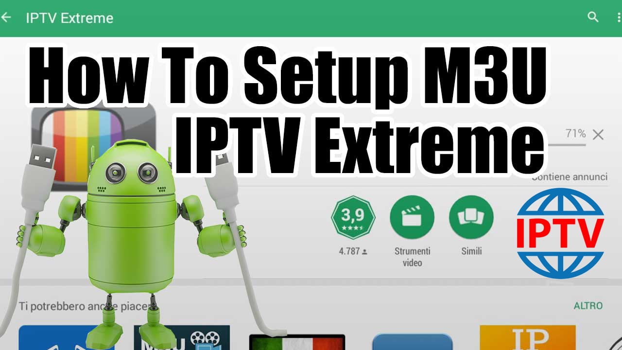 How to setup IPTV on Android via IPTV EXTREME PRO?