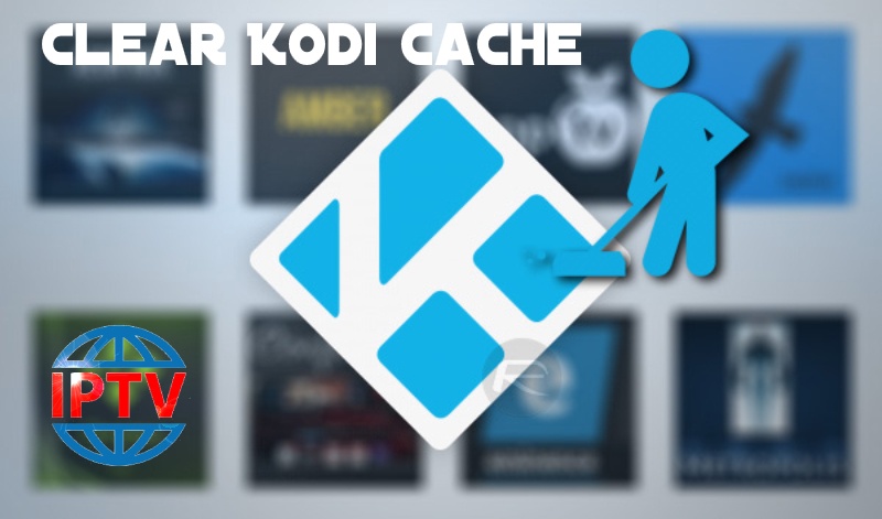 How can I clear cache in my KODI?